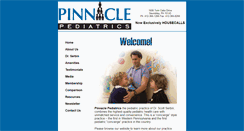Desktop Screenshot of pinnaclepediatrics.com